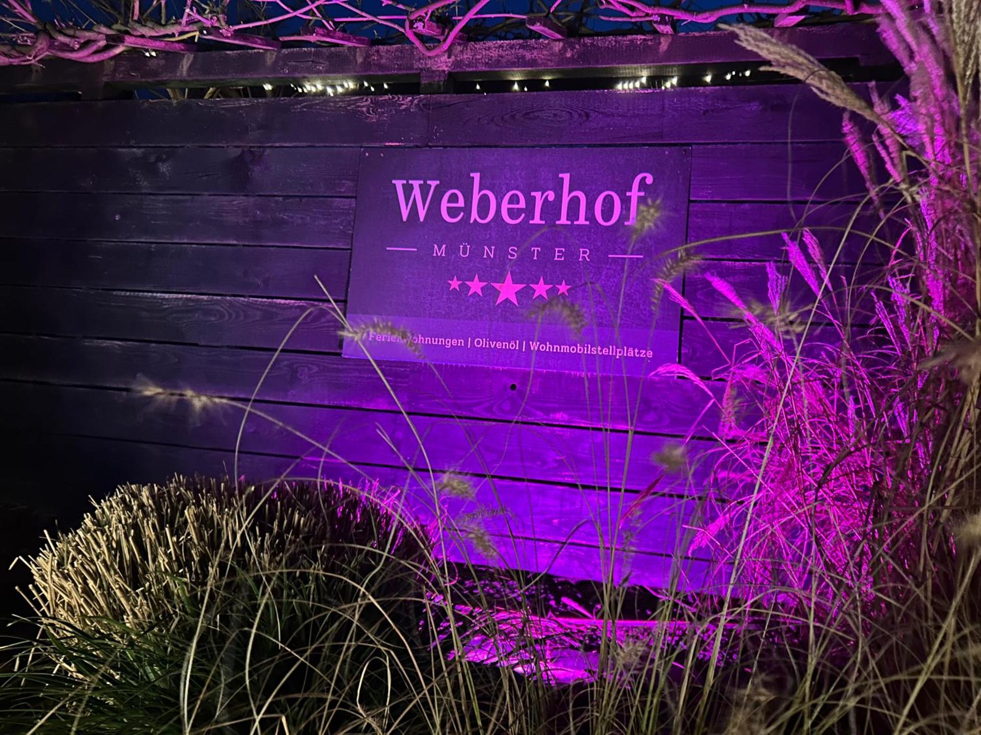 Weberhof-Muensterアパートメント エクステリア 写真